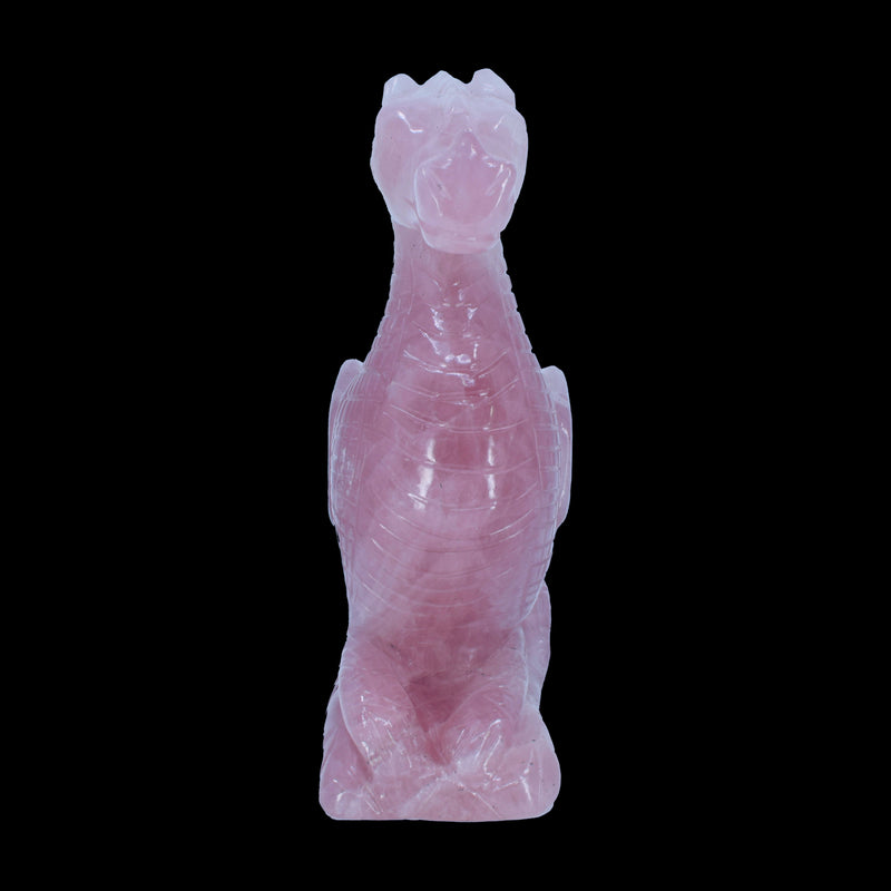 Dragon Carving - Rose Quartz (840 Grams)