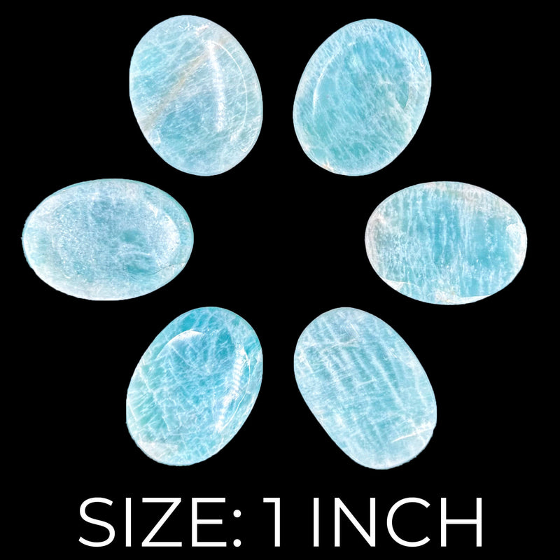 Amazonite Worry Stones