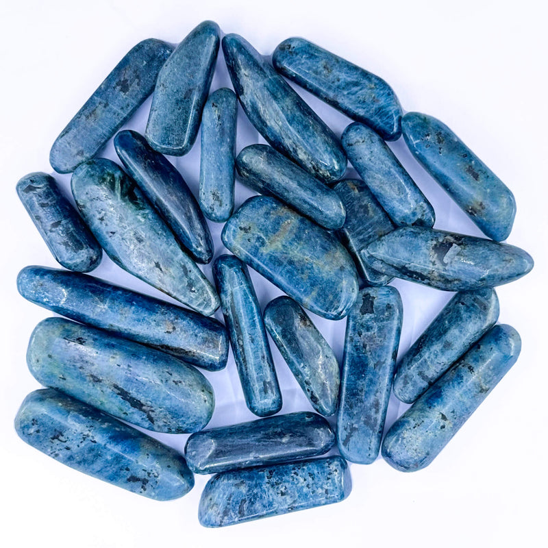 Azure Kyanite Tumbles