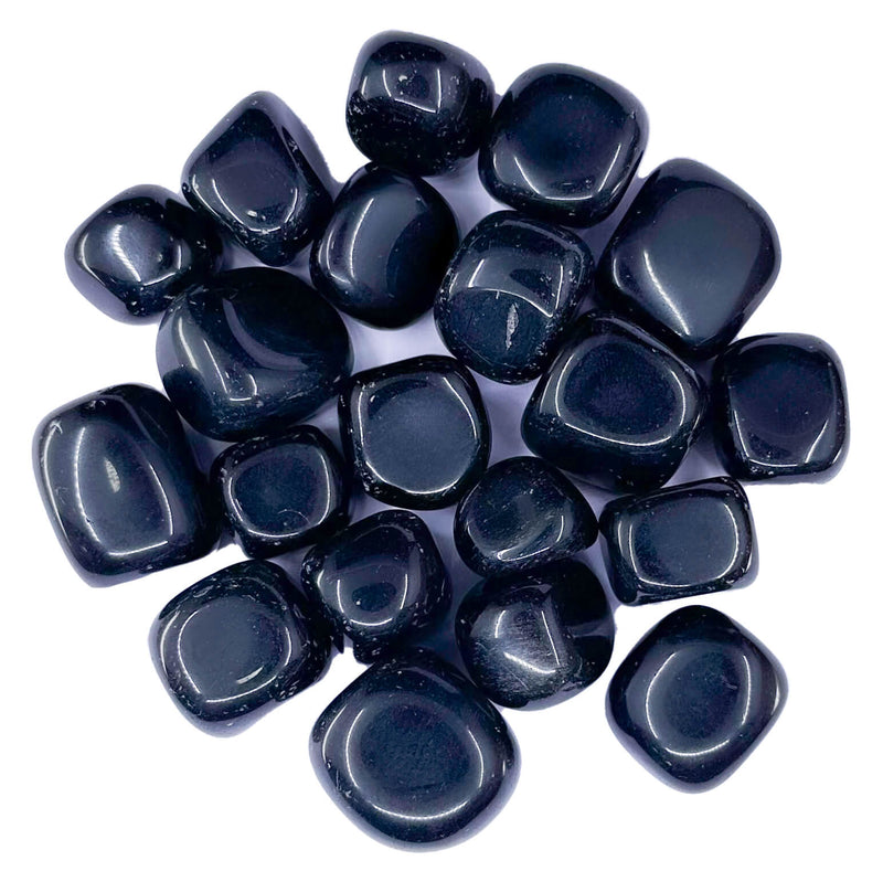 Black Obsidian Tumbles