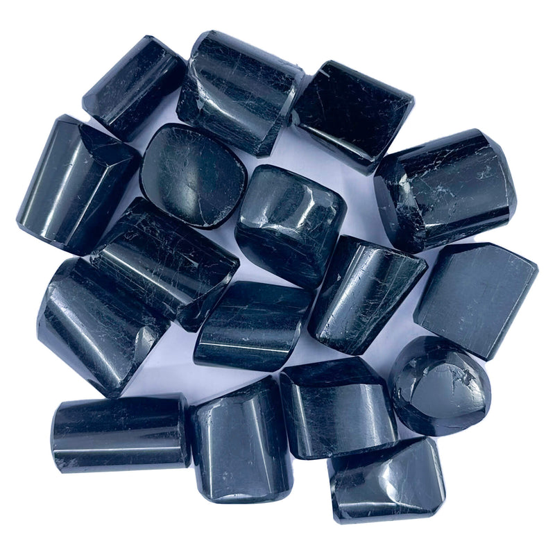 Black Tourmaline Tumbles