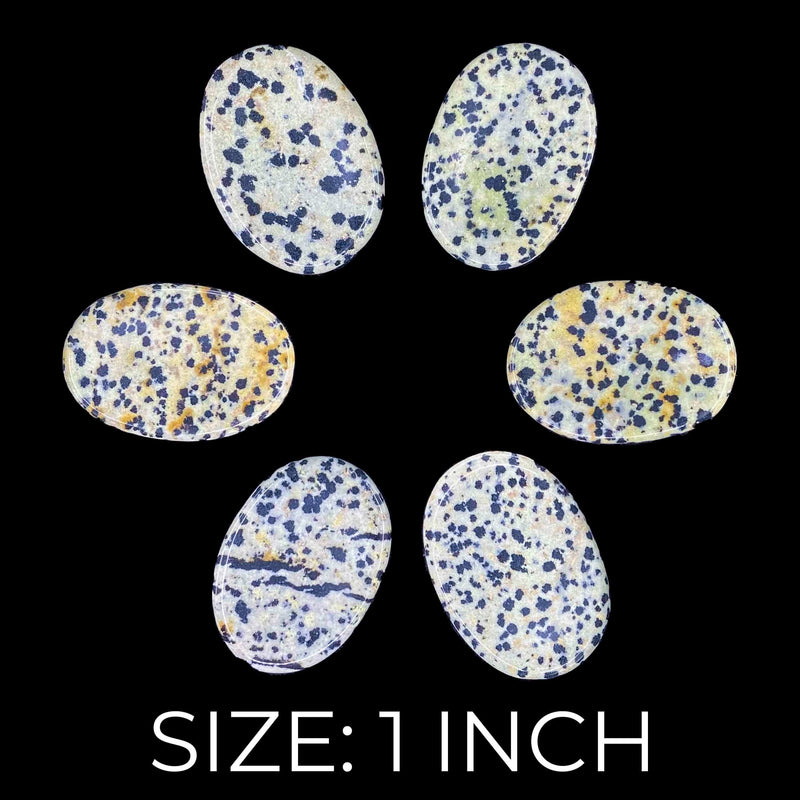 Dalmatian Jasper Worry Stones