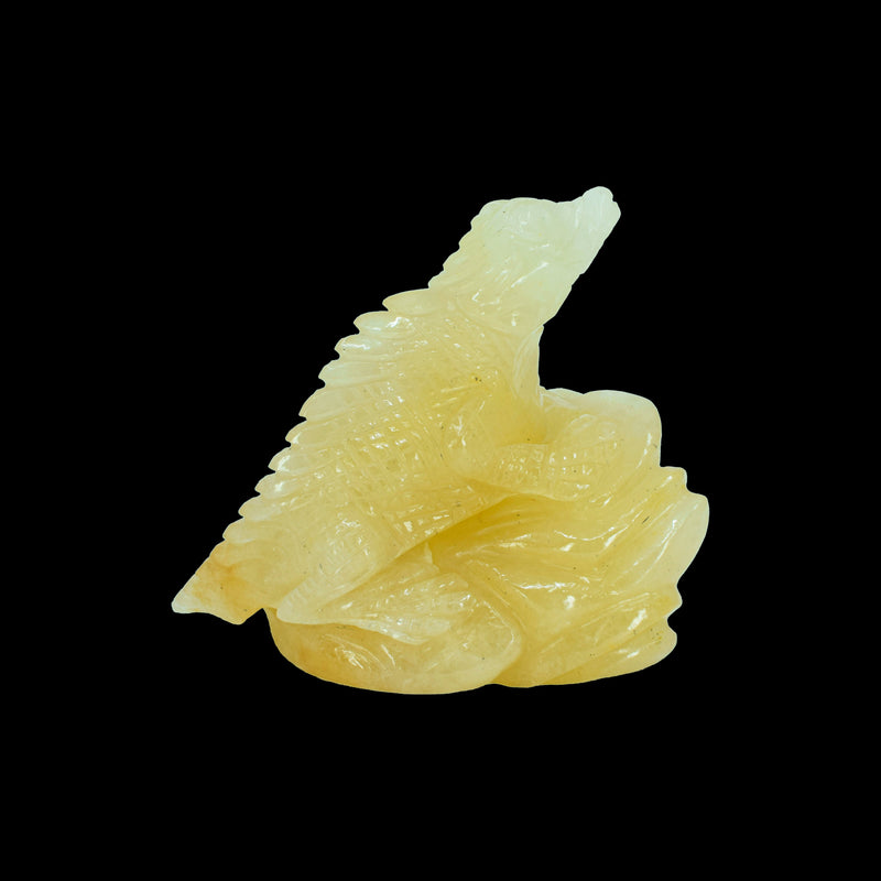 Lizard Carving - Golden Aventurine (791 Grams)