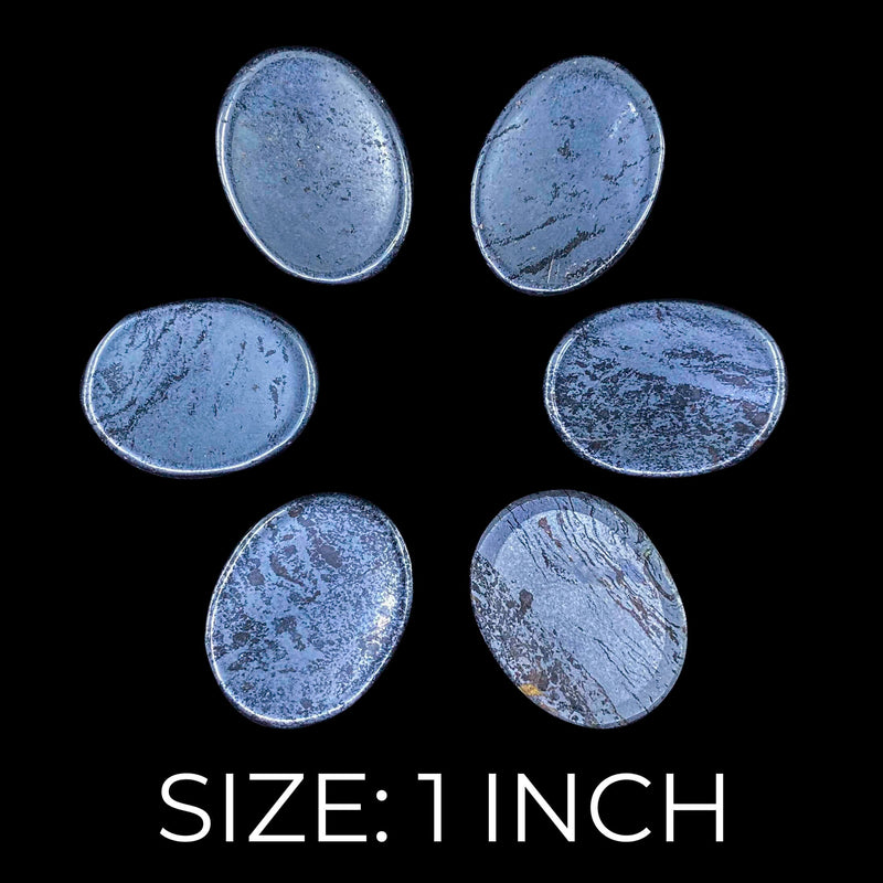 Hematite Worry Stones