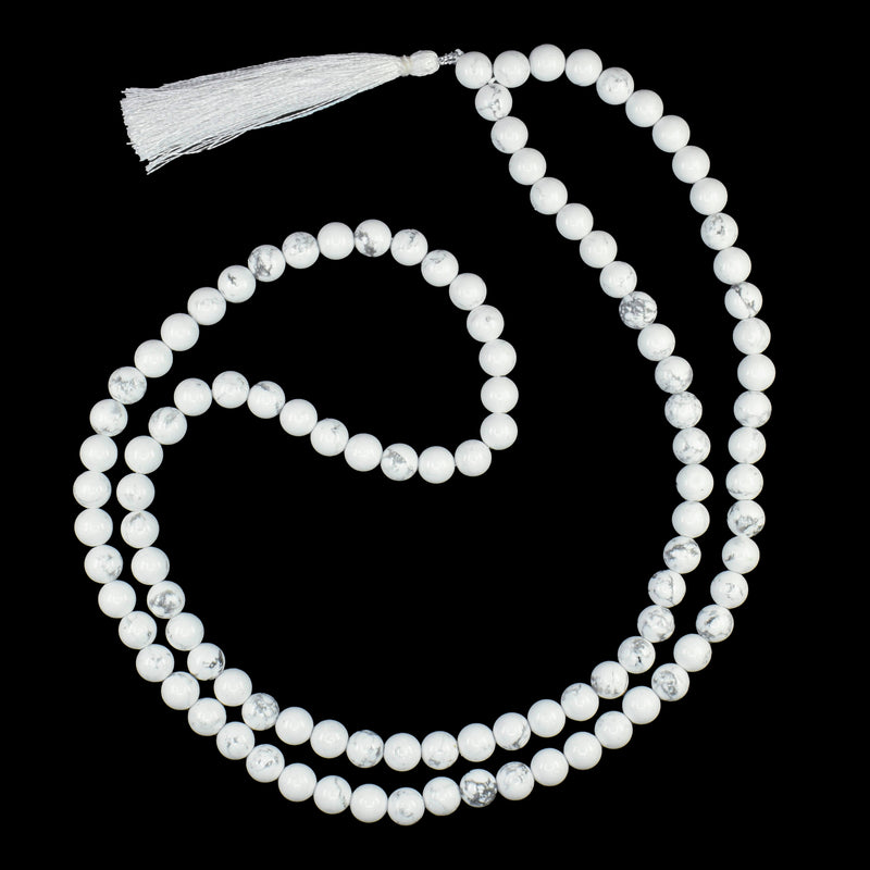 Howlite 8mm Jap Mala