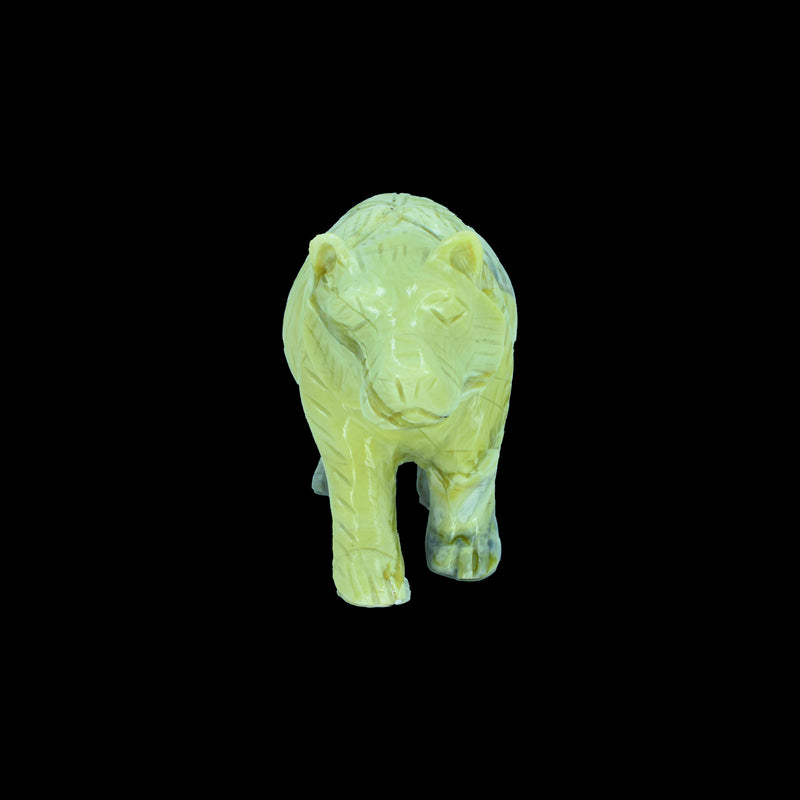 Bear Carving - Infinity Serpentine (644 Grams)