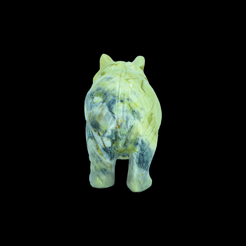 Bear Carving - Infinity Serpentine (644 Grams)