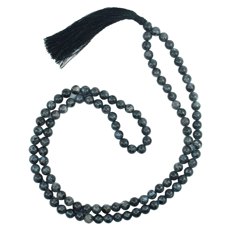 Larvikite 8mm Jap Mala