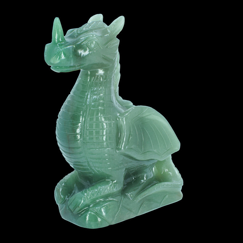 Dragon Carving - Light Green Aventurine (1101 Grams)