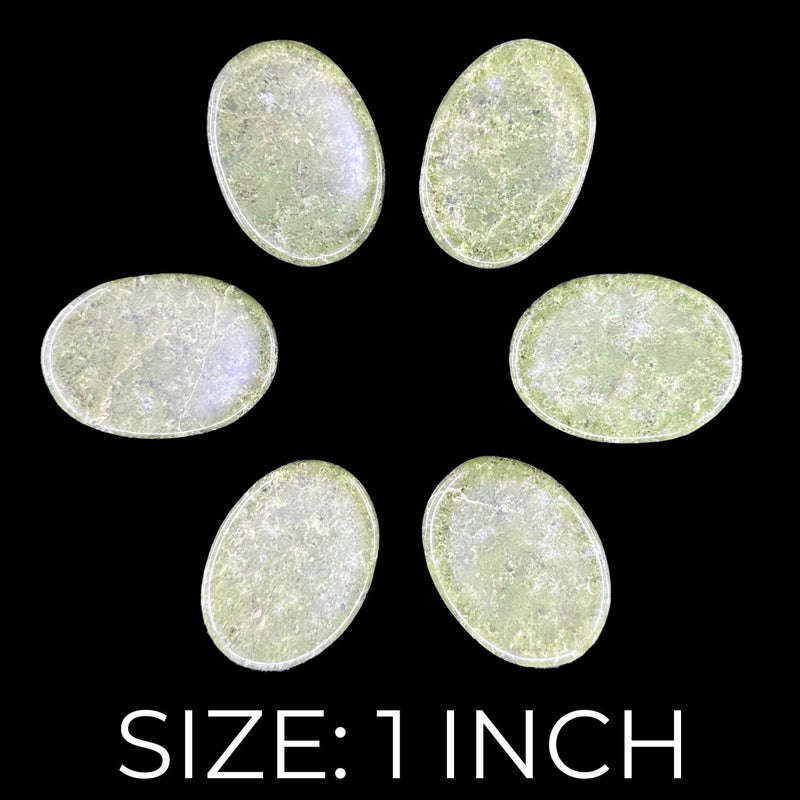 Vesuvianite Worry Stones