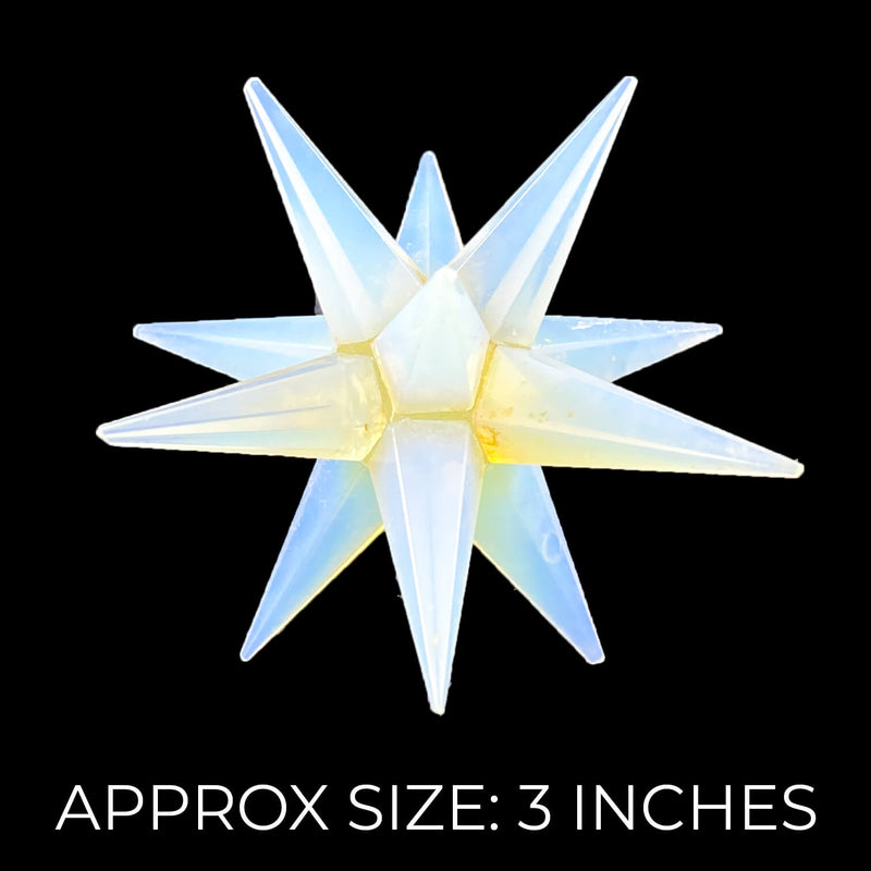 Opal 12 Point Fortune Merkaba