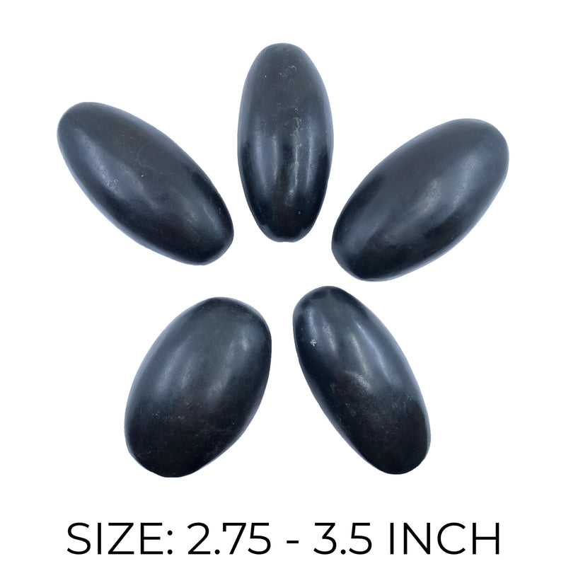Black Shiva Lingams - 3 Inch