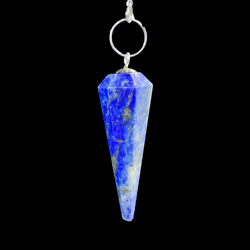 6 Faceted Pendulum - Lapis