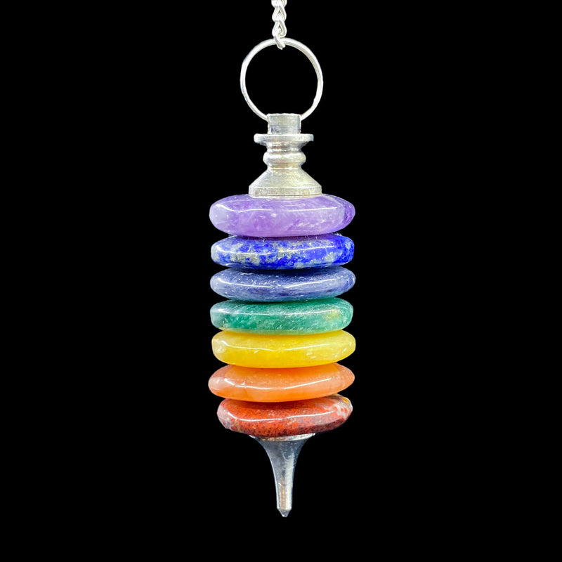 7 Chakra Button Pendulum