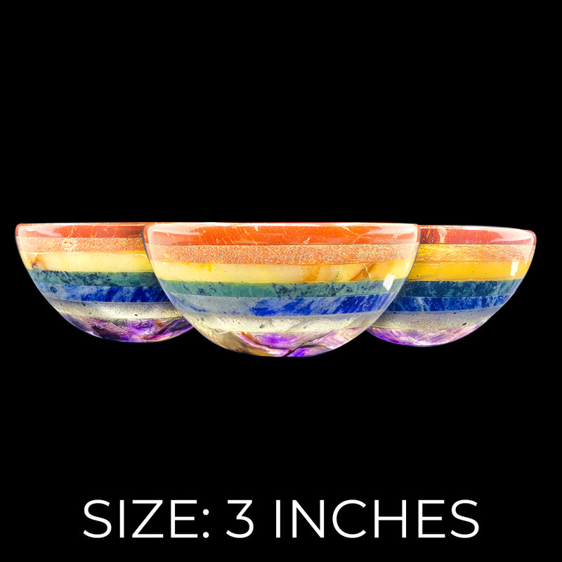 Chakra Bonded Bowls - 3"