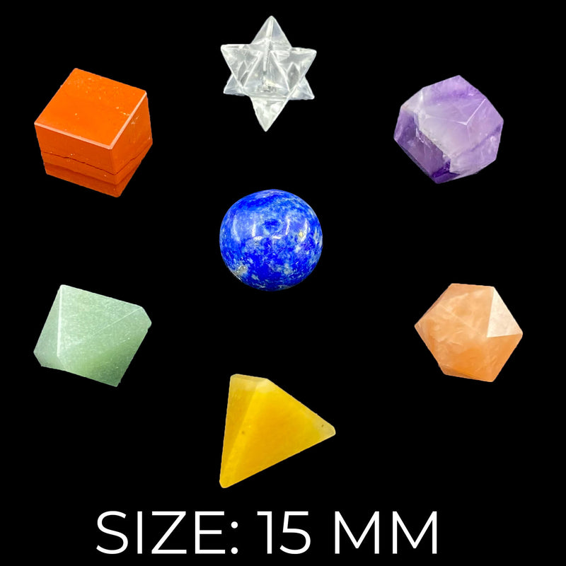 Chakra Geometry Set - 7 Pcs