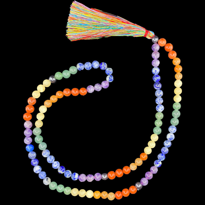 7 Chakra 8mm Jap Mala