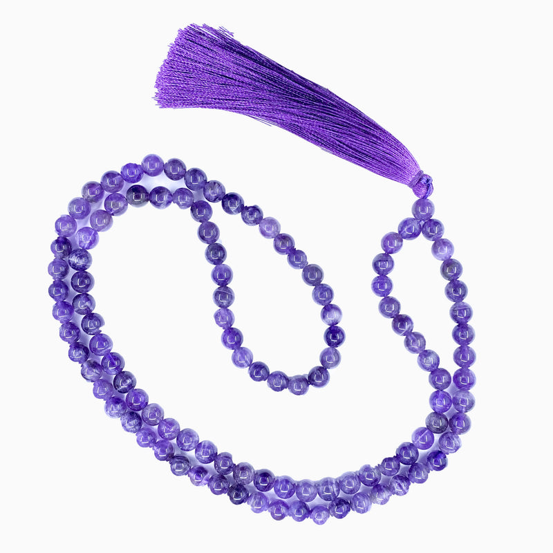 Amethyst 8mm Jap Mala