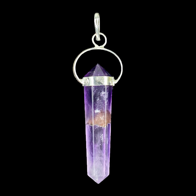 Double Terminated Amethyst Pendant