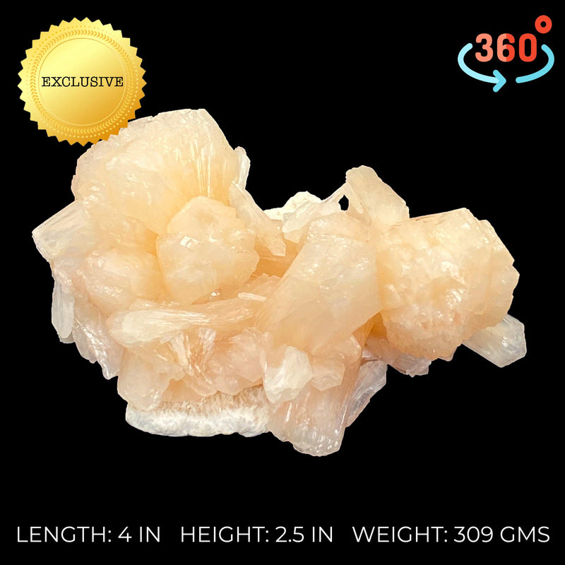 Peach Stellarite Cluster