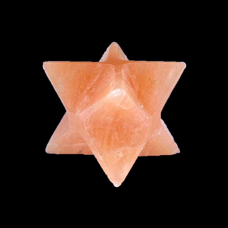Orange Aventurine Merkaba Star