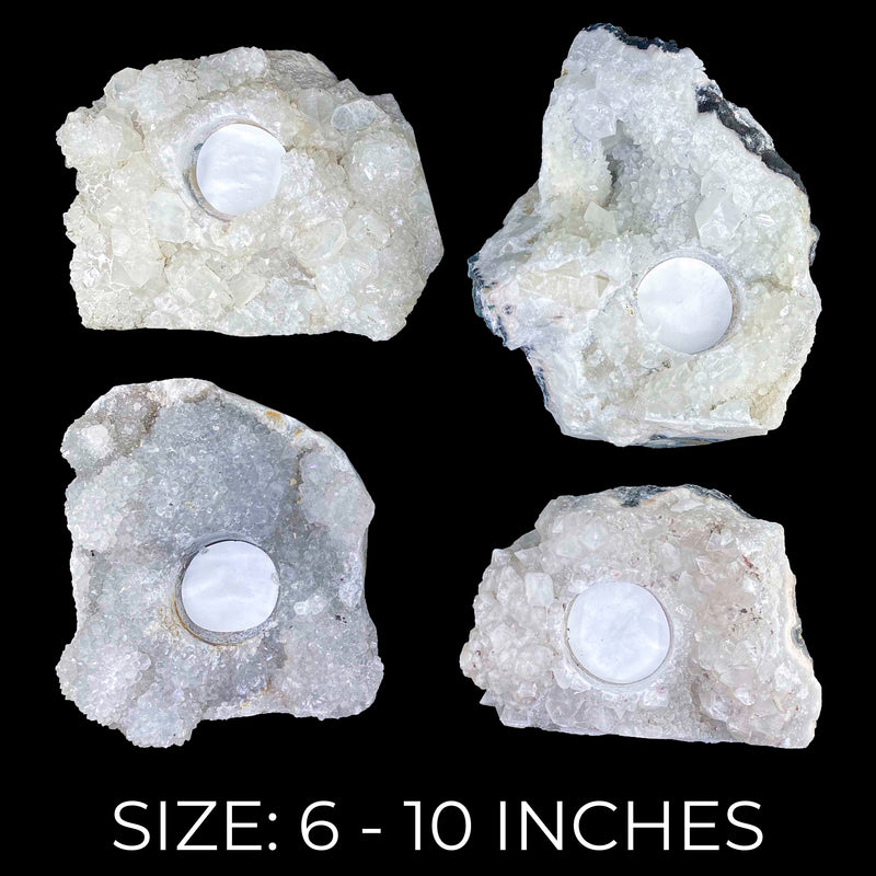 Zeolite Candle Holder