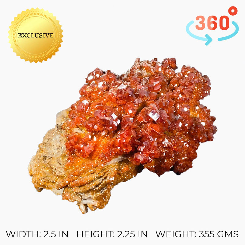 Gorgeous Vanadinite Specimen