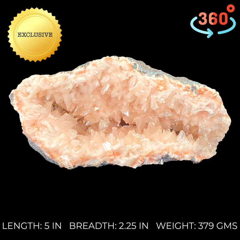 Pink Heulandite Vug