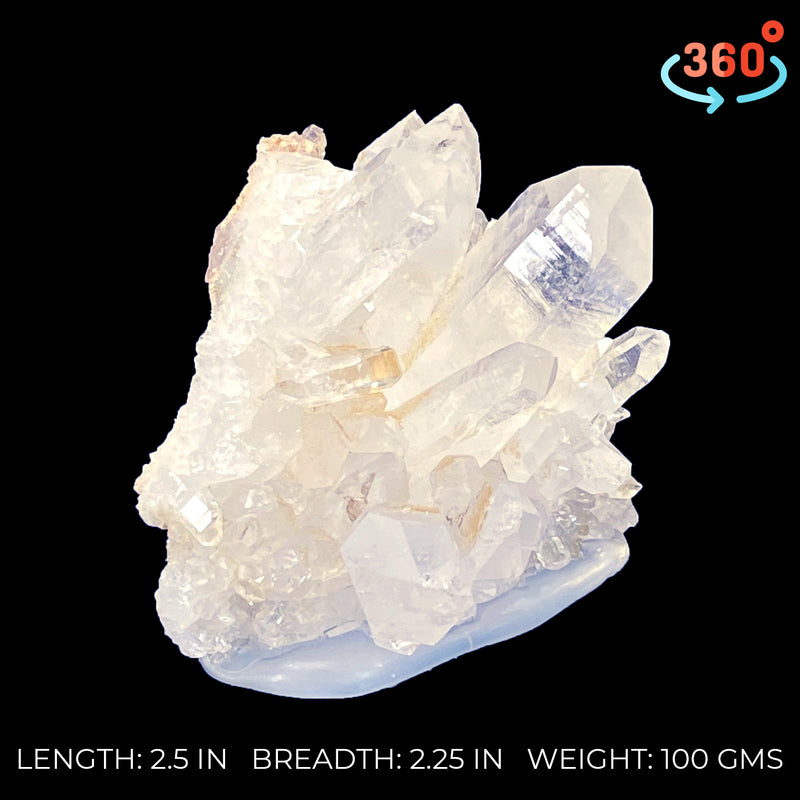 Small Himalayan Quartz Family Cluster