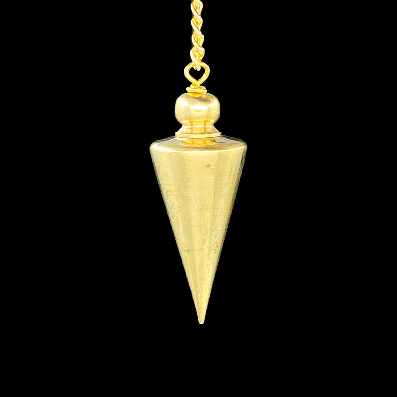 Metal Long Flat Cone Pendulum