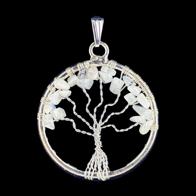 Tree of Life Pendant - Moonstone