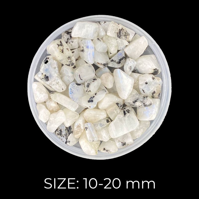 Rainbow Moonstone Chips
