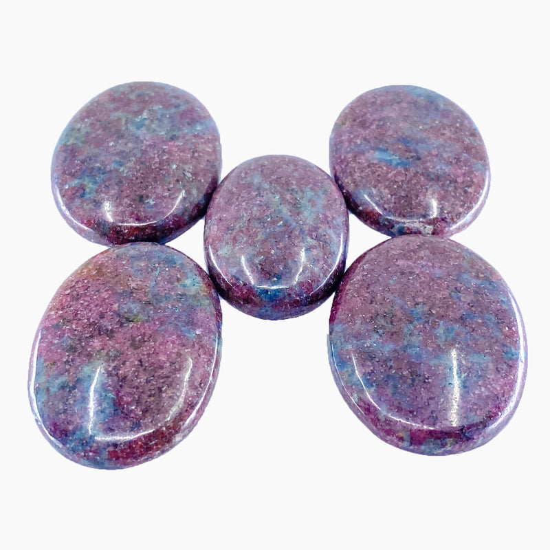 Ruby Kyanite Cabochons