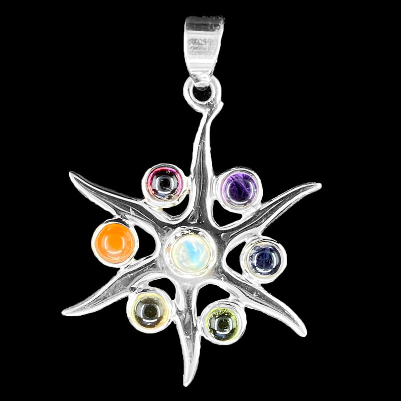 Sun Silver Pendant