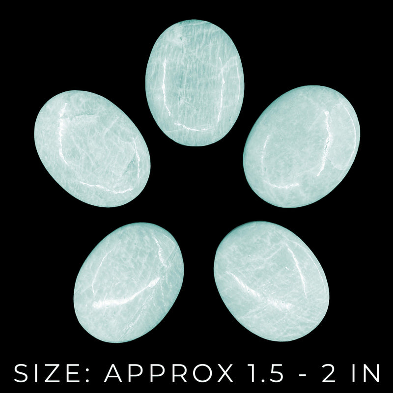 Amazonite Palmstones