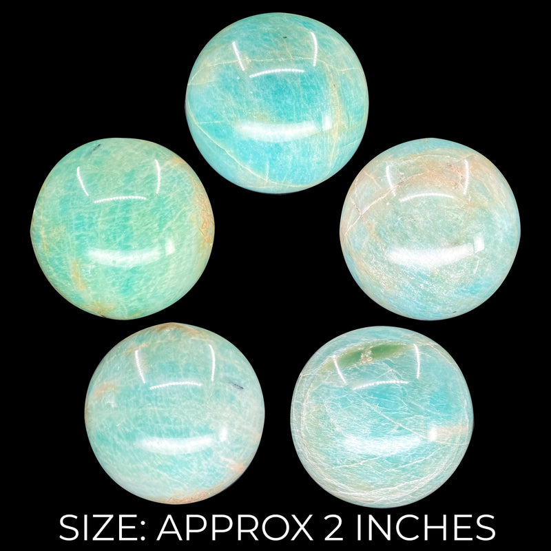 Amazonite Spheres