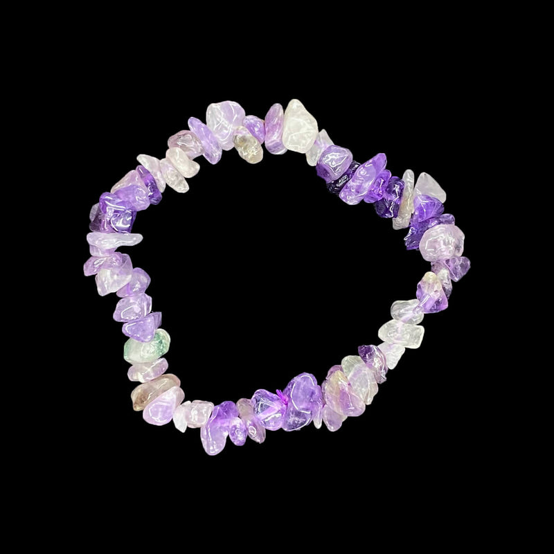 Amethyst Chips Bracelet