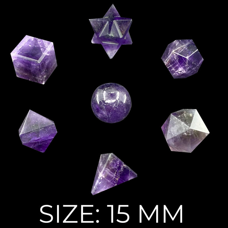 Amethyst Geometry Set - 7 Pcs