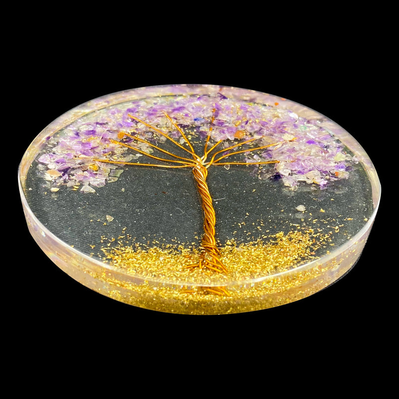 Amethyst Orgonite Charging Plate