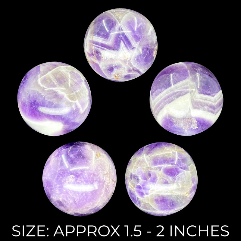 Amethyst Spheres
