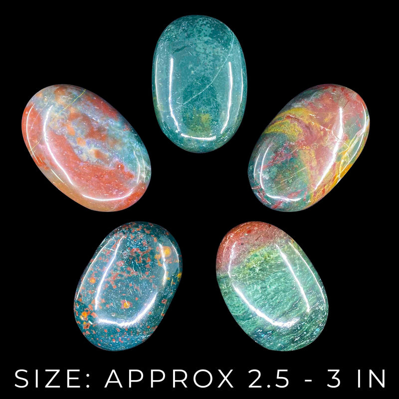 Bloodstone Palmstones