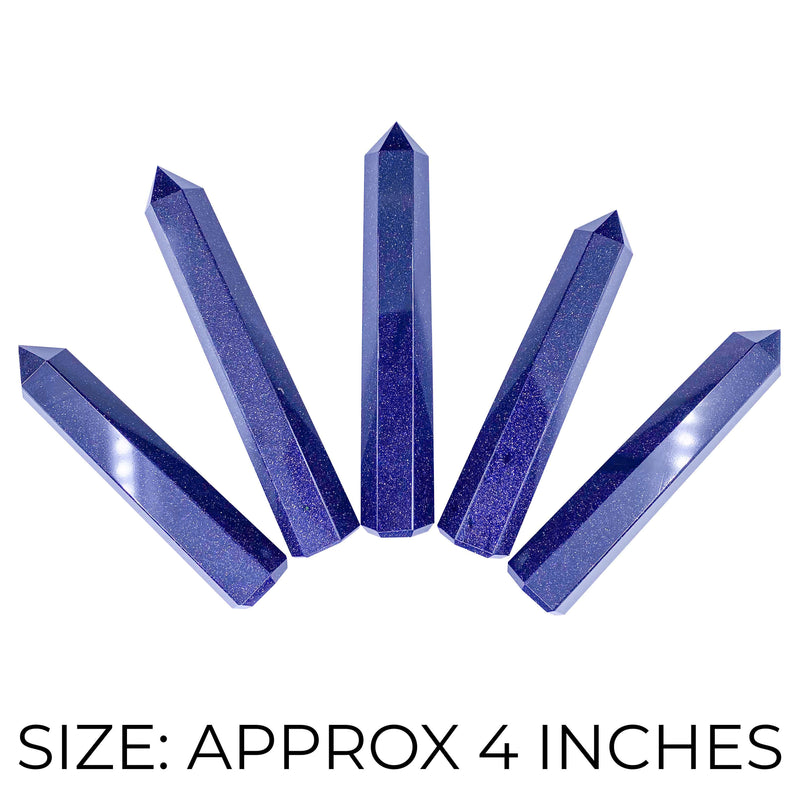 Blue Goldstone Points