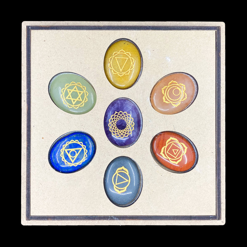 7 Chakra Symbol Set - Symbol Design