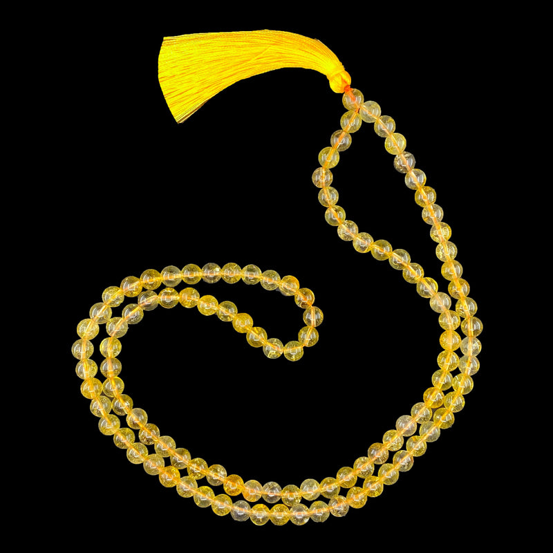 Citrine 8mm Jap Mala