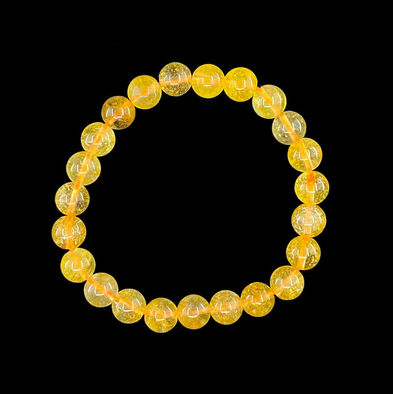 Citrine Round Bracelet