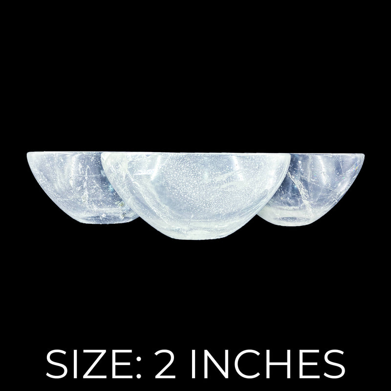 Crystal Bowls - 2"