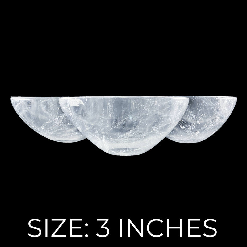 Crystal Bowls - 3"