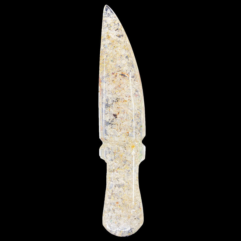 Crystal Orgonite Warrior Dagger