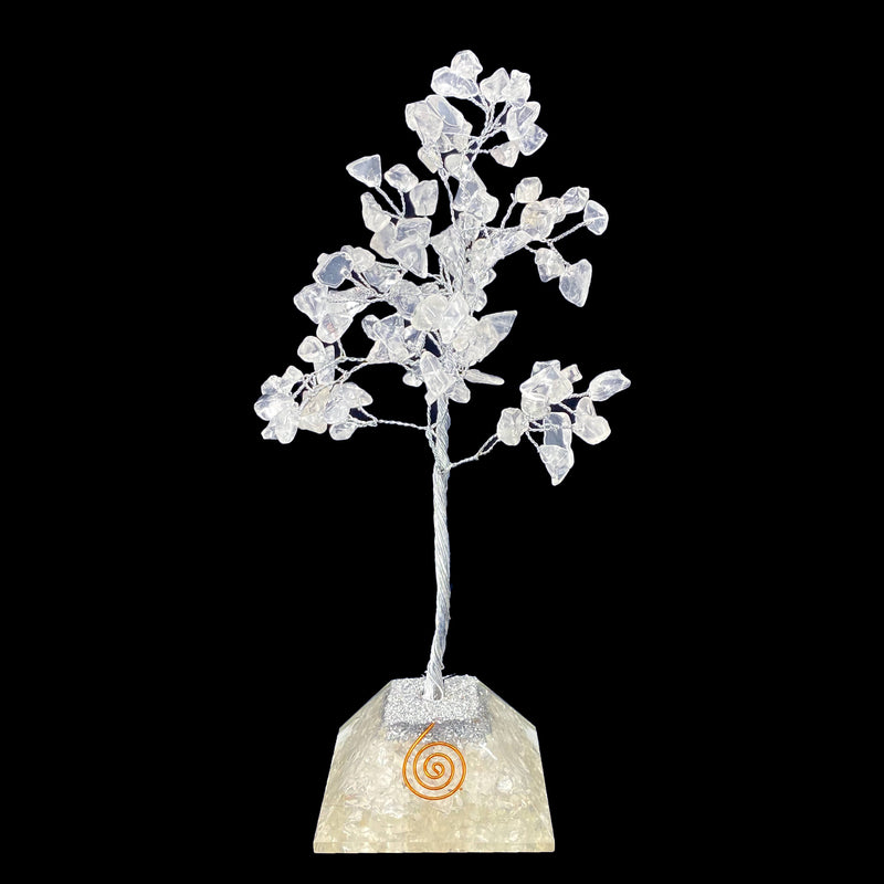 Crystal Tree on Orgone Pyramid Base