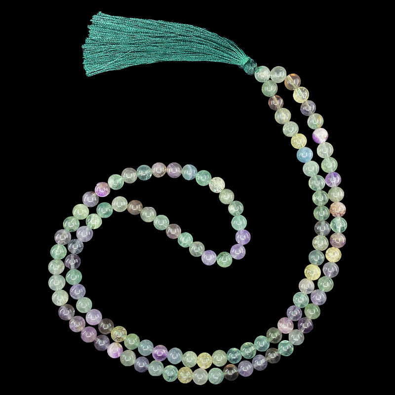 Fluorite 8mm Jap Mala